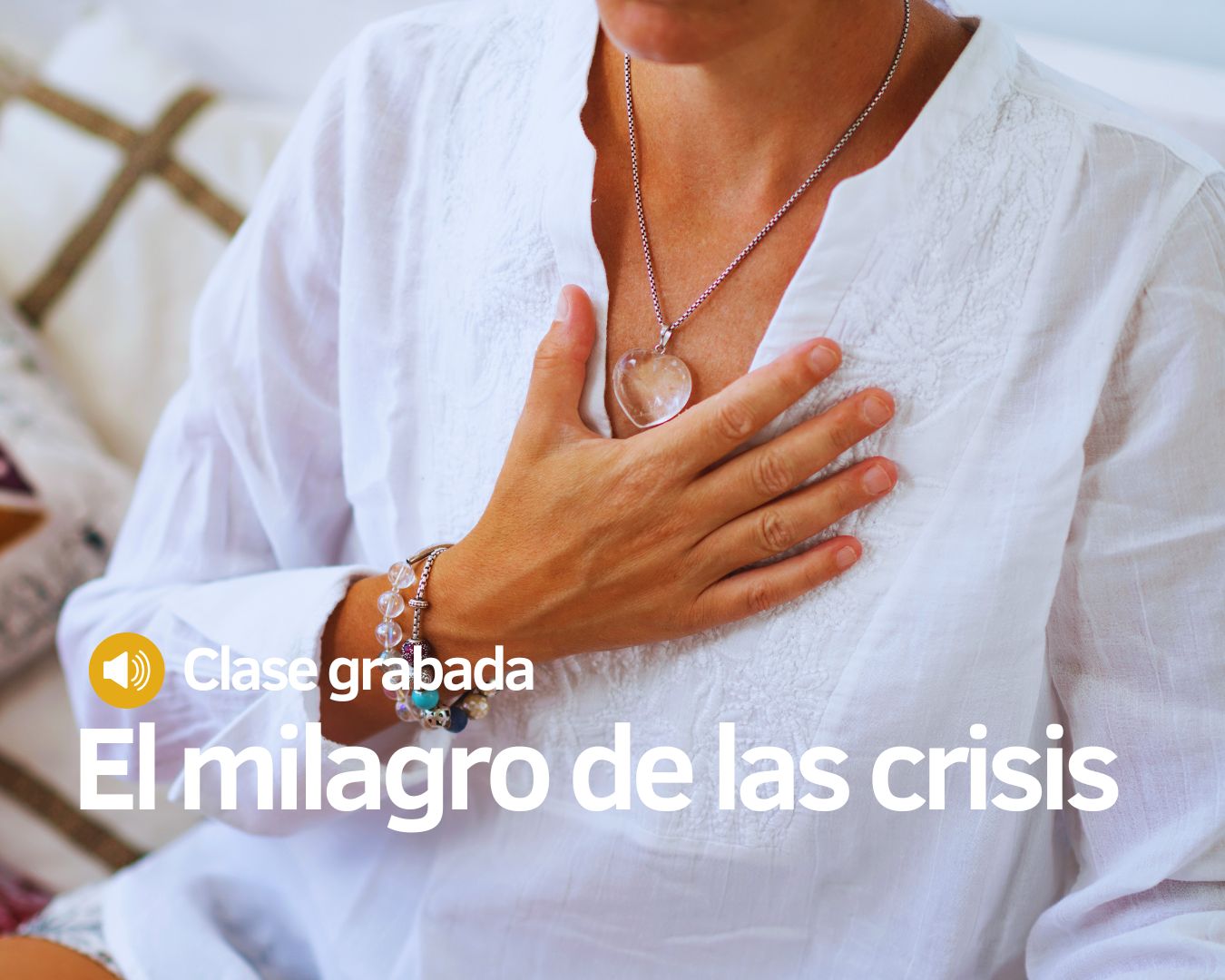 Clase grabada: El milagro de las crisis.
