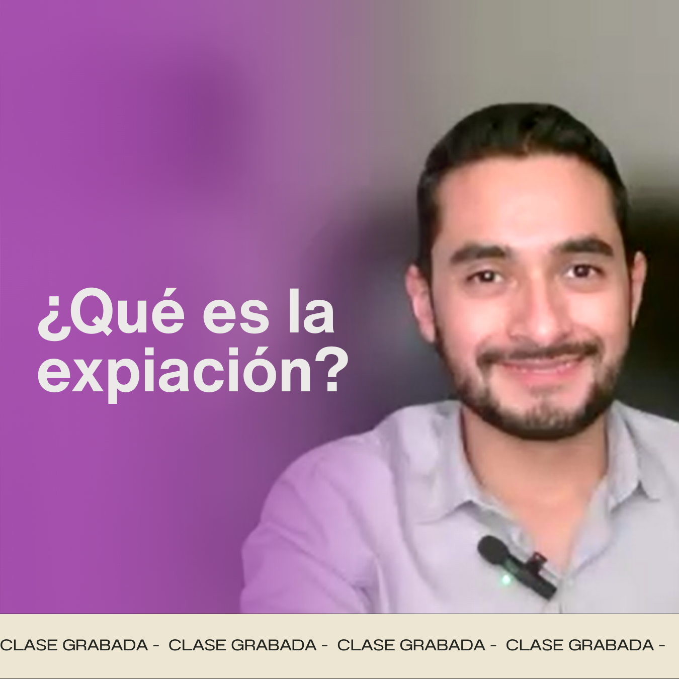 ¿Qué es la expiación?