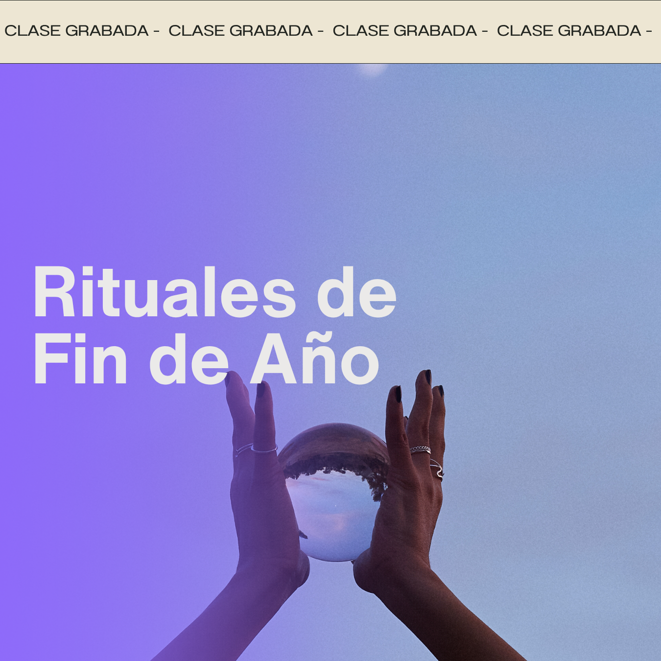 Rituales de Fin de Año basados en Un Curso de Milagros